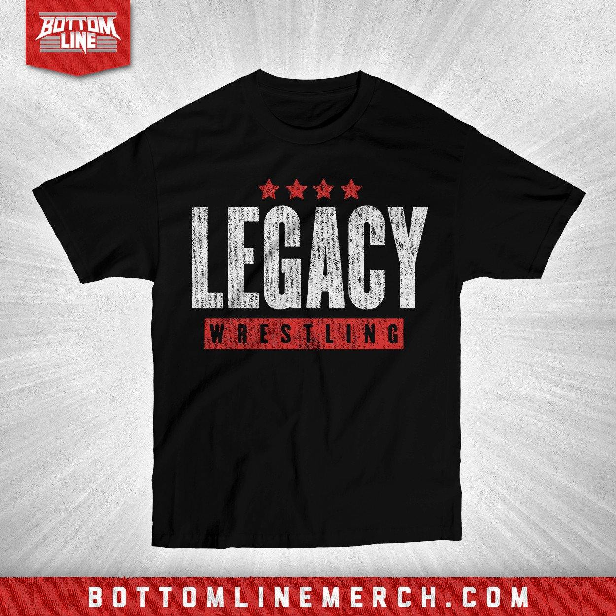 Buy Now – Legacy Wrestling "Fight" Shirt – Wrestler & Wrestling Merch – Bottom Line