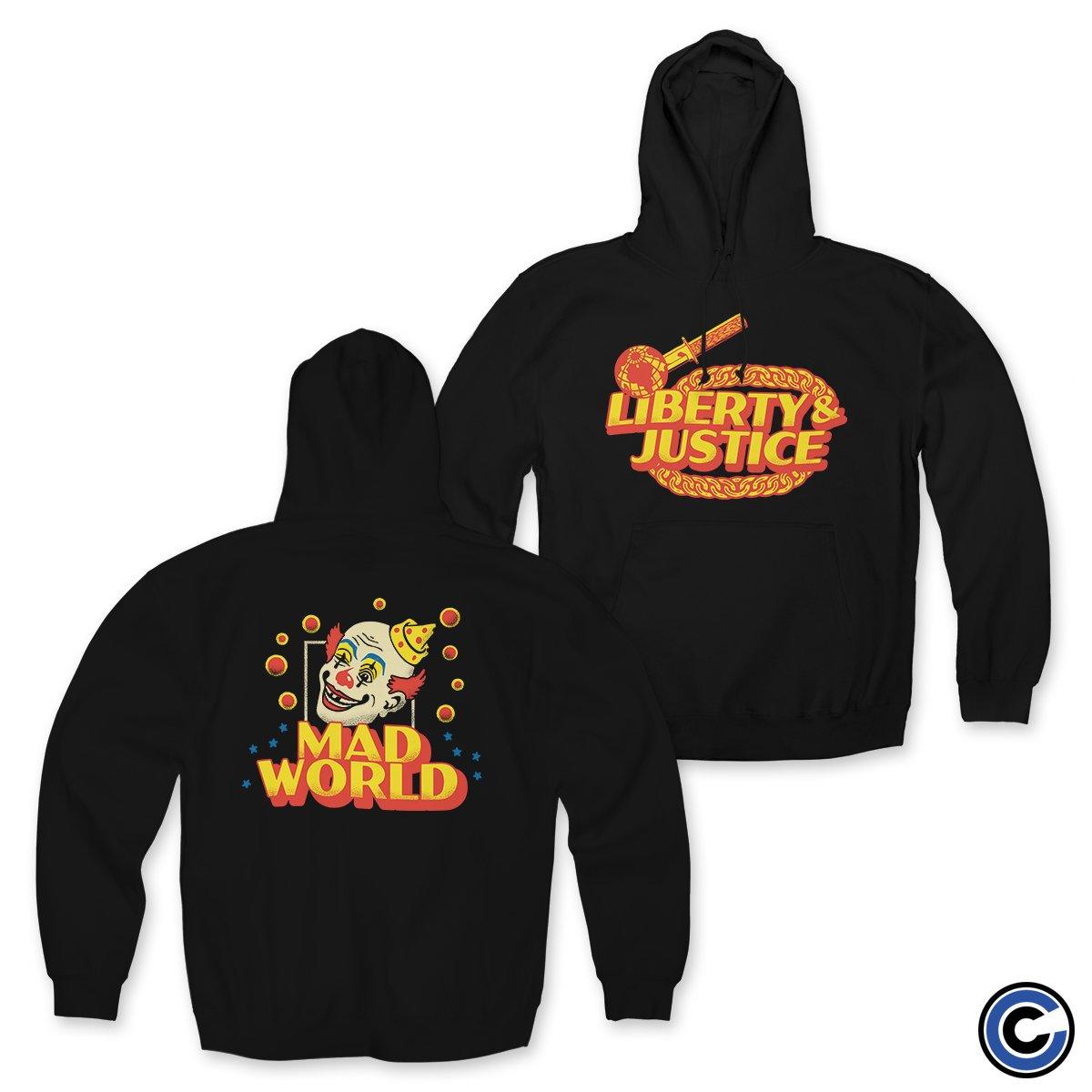 Buy – Liberty And Justice "Mad World" Hoodie – Band & Music Merch – Cold Cuts Merch