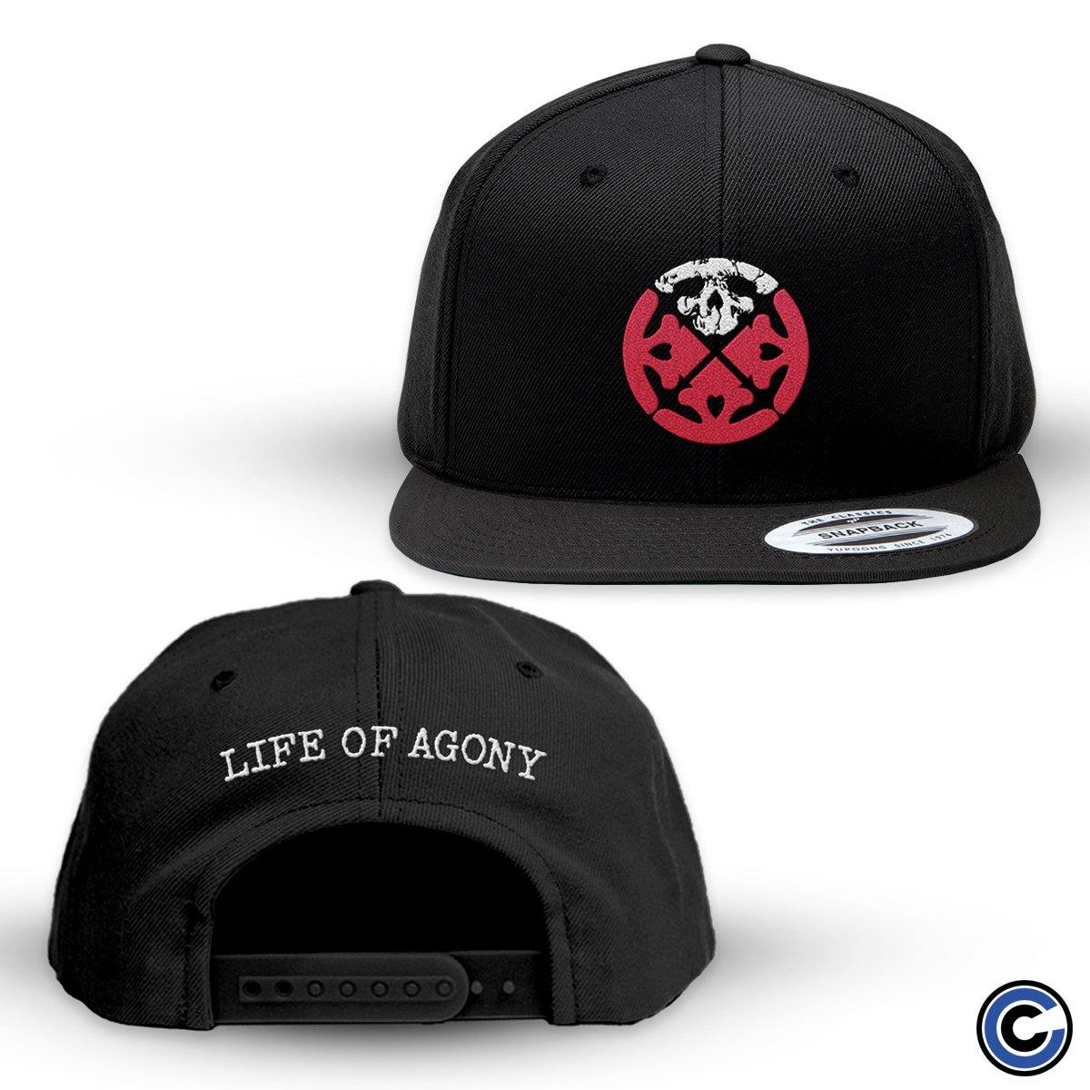 Buy – Life of Agony "Skull Logo" Snapback – Band & Music Merch – Cold Cuts Merch