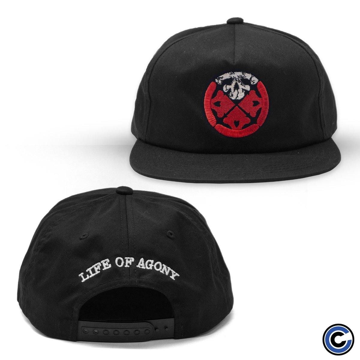 Buy – Life of Agony "Skull Logo" Snapback – Band & Music Merch – Cold Cuts Merch