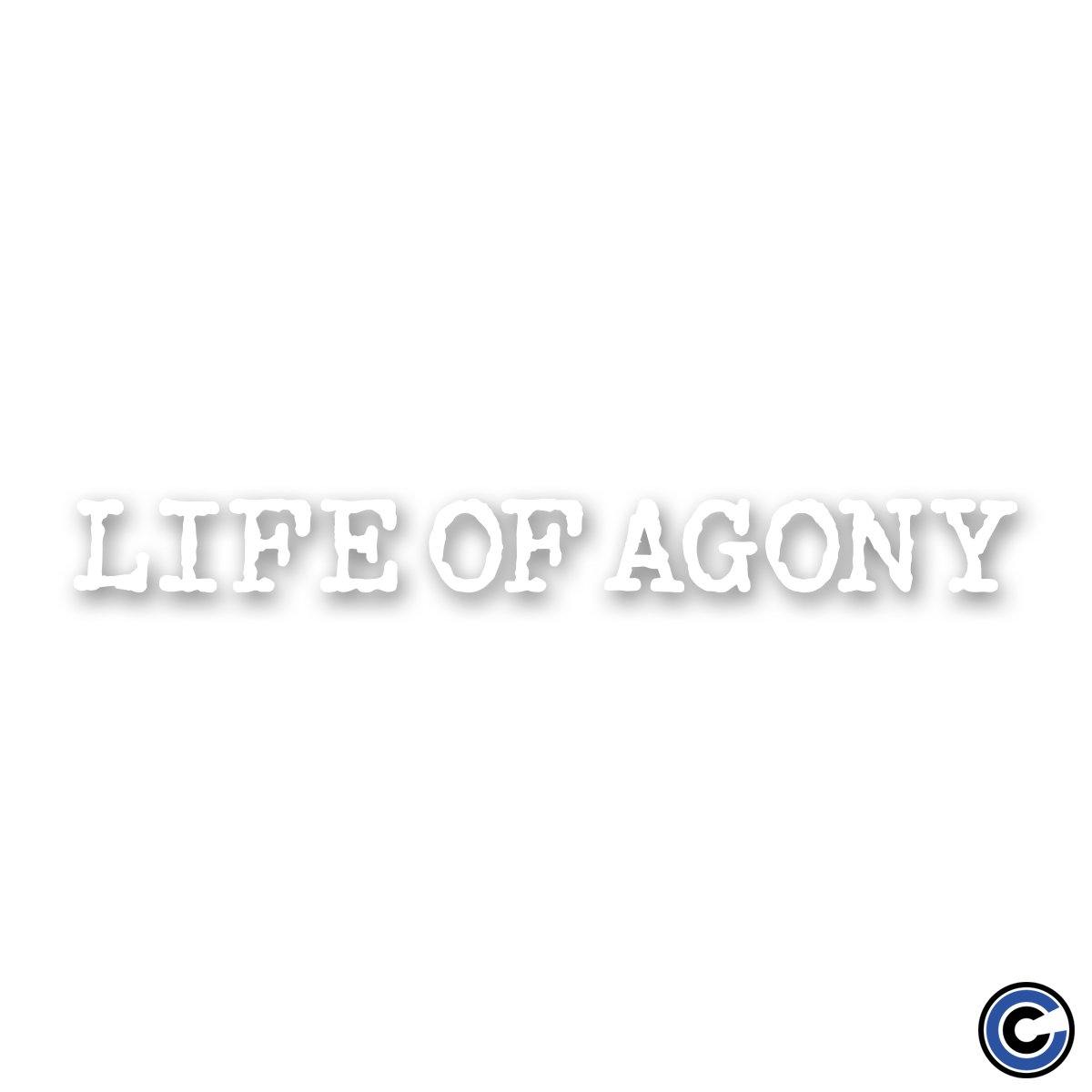Buy – Life of Agony "Logo Type" Decal – Band & Music Merch – Cold Cuts Merch
