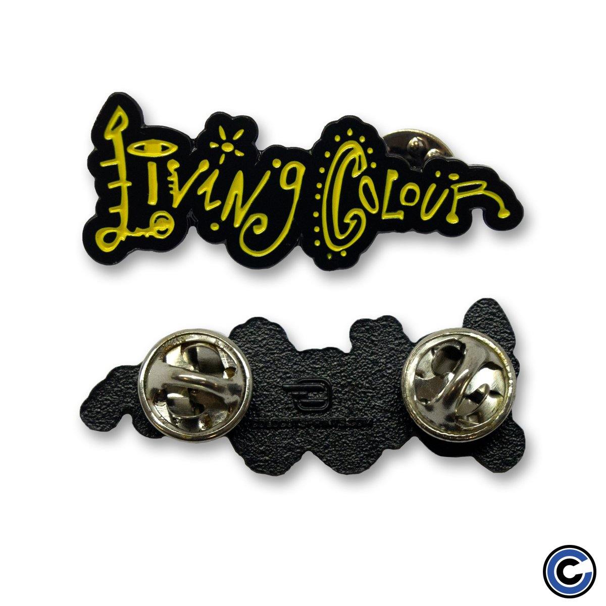 Buy – Living Colour "Logo" Pin – Band & Music Merch – Cold Cuts Merch