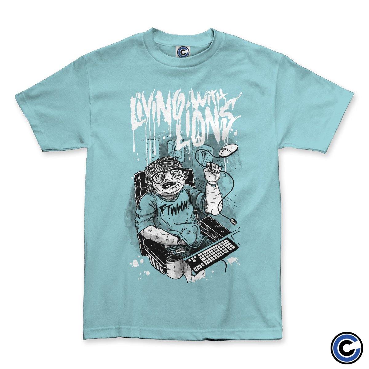 Buy – Living With Lions "Nerd" Shirt – Band & Music Merch – Cold Cuts Merch