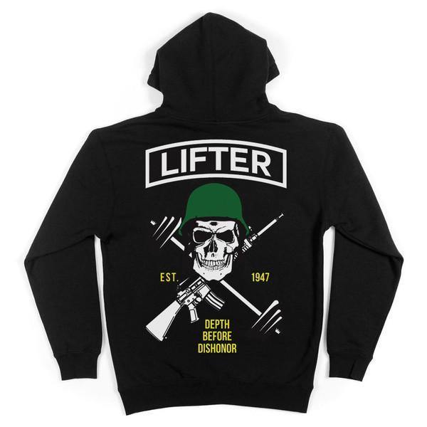 Buy – Lifter "Depth Before Dishonor" Zip Up Hoodie – Band & Music Merch – Cold Cuts Merch