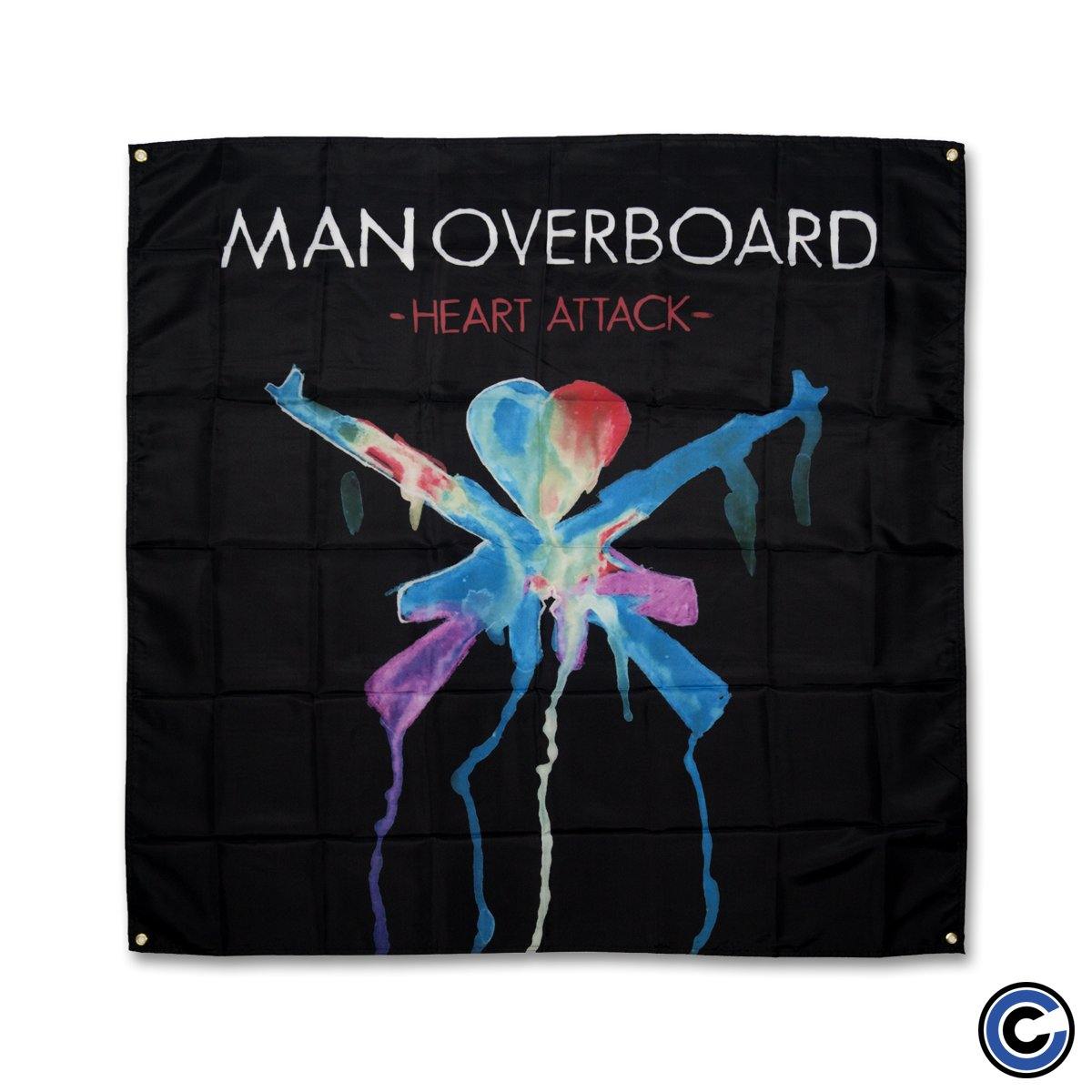 Buy – Man Overboard "Heart Attack" Flag – Band & Music Merch – Cold Cuts Merch