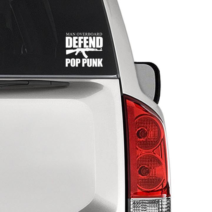 Buy – Man Overboard "Defend Pop Punk" Decal – Band & Music Merch – Cold Cuts Merch