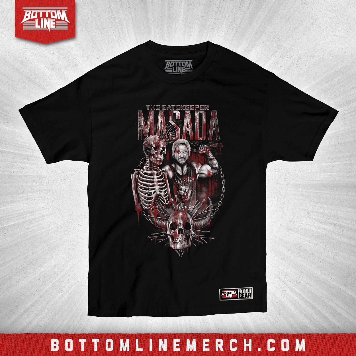 Buy Now – Masada "Gatekeeper" Shirt – Wrestler & Wrestling Merch – Bottom Line