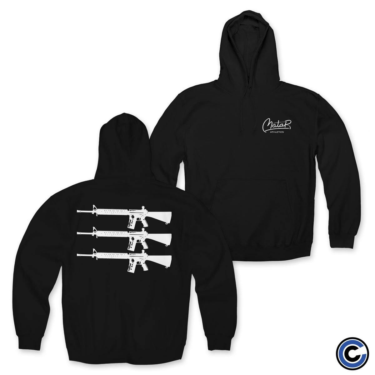 Buy – Matar Athletics "Three Guns" Hoodie – Band & Music Merch – Cold Cuts Merch