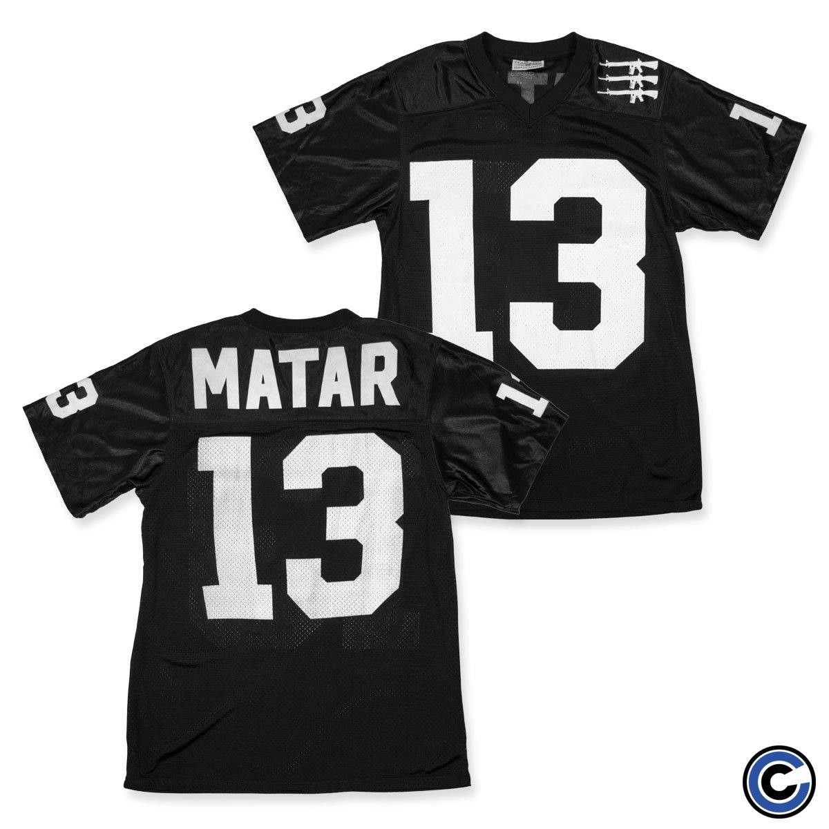 Buy – Matar Athletics "Football Gun" Football Jersey – Band & Music Merch – Cold Cuts Merch