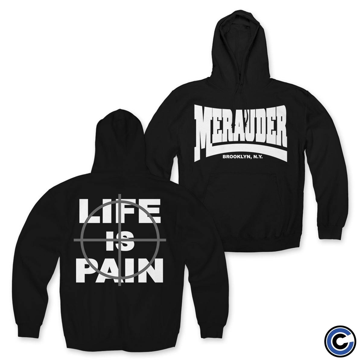 Buy – Merauder "Life is Pain" Hoodie – Band & Music Merch – Cold Cuts Merch