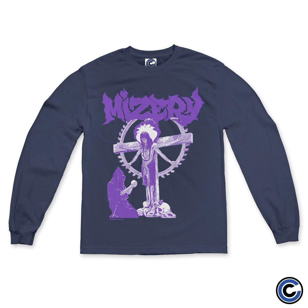 Buy – Mizery "Crucified" Long Sleeve – Band & Music Merch – Cold Cuts Merch