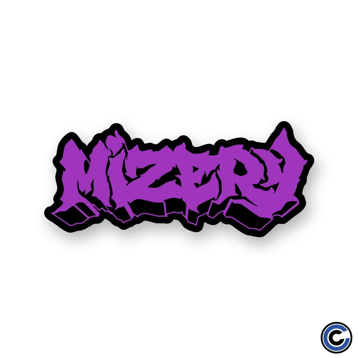 Buy – Mizery "3D Logo" Sticker – Band & Music Merch – Cold Cuts Merch