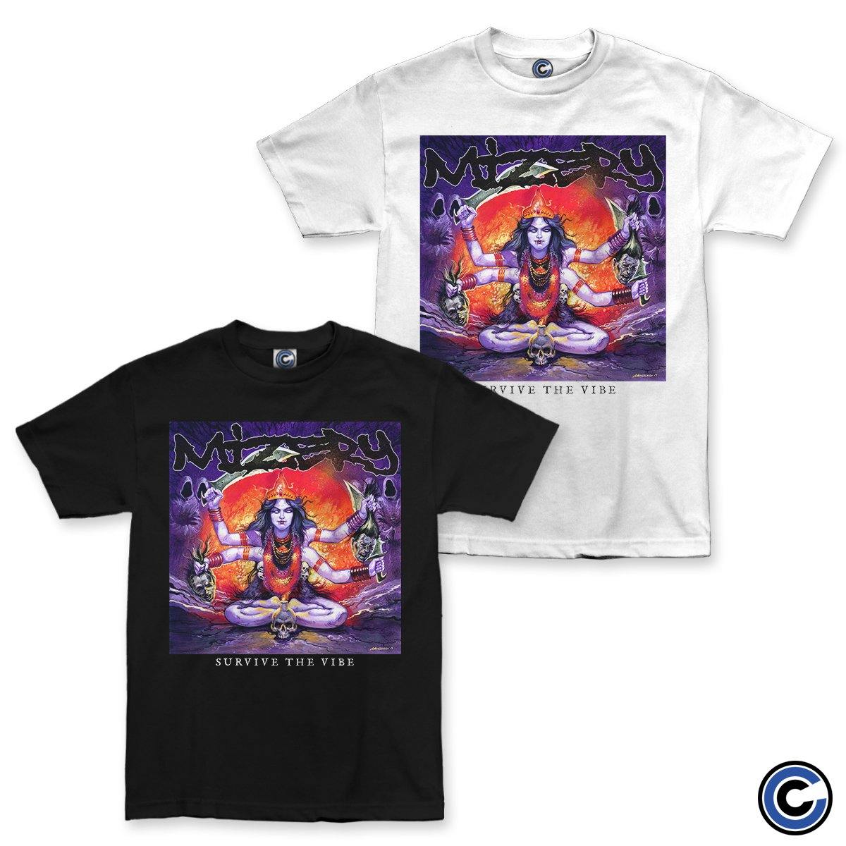 Buy – Mizery "4 Arms" Shirt – Band & Music Merch – Cold Cuts Merch