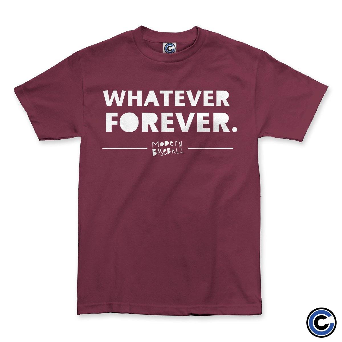 Buy – Modern Baseball "Whatever Forever" Shirt – Band & Music Merch – Cold Cuts Merch