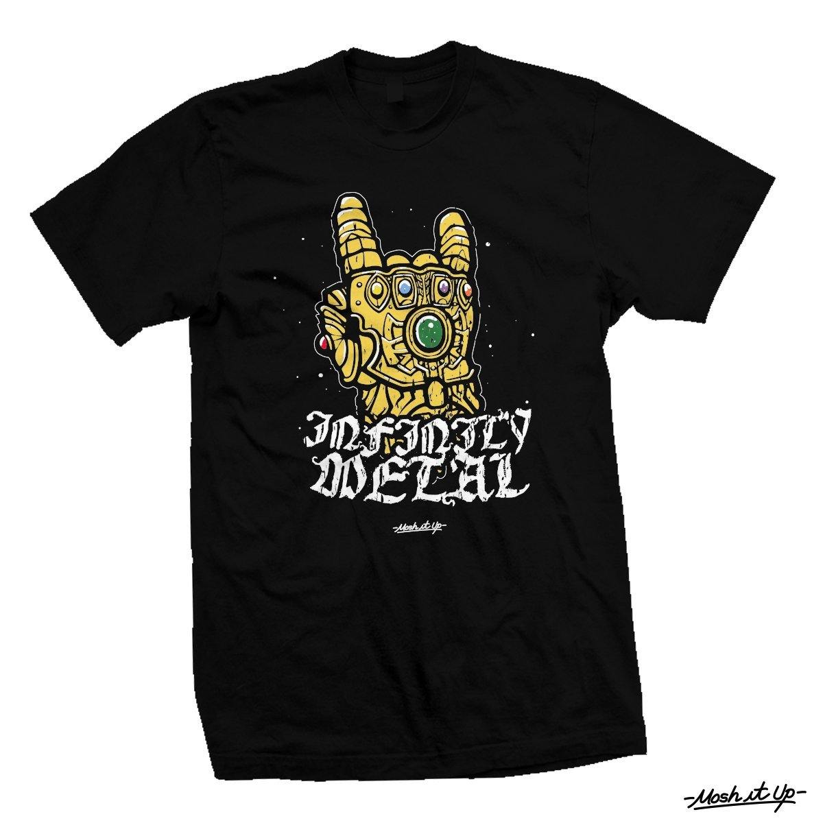 Buy – Mosh It Up "Infinity Metal" Shirt – Band & Music Merch – Cold Cuts Merch