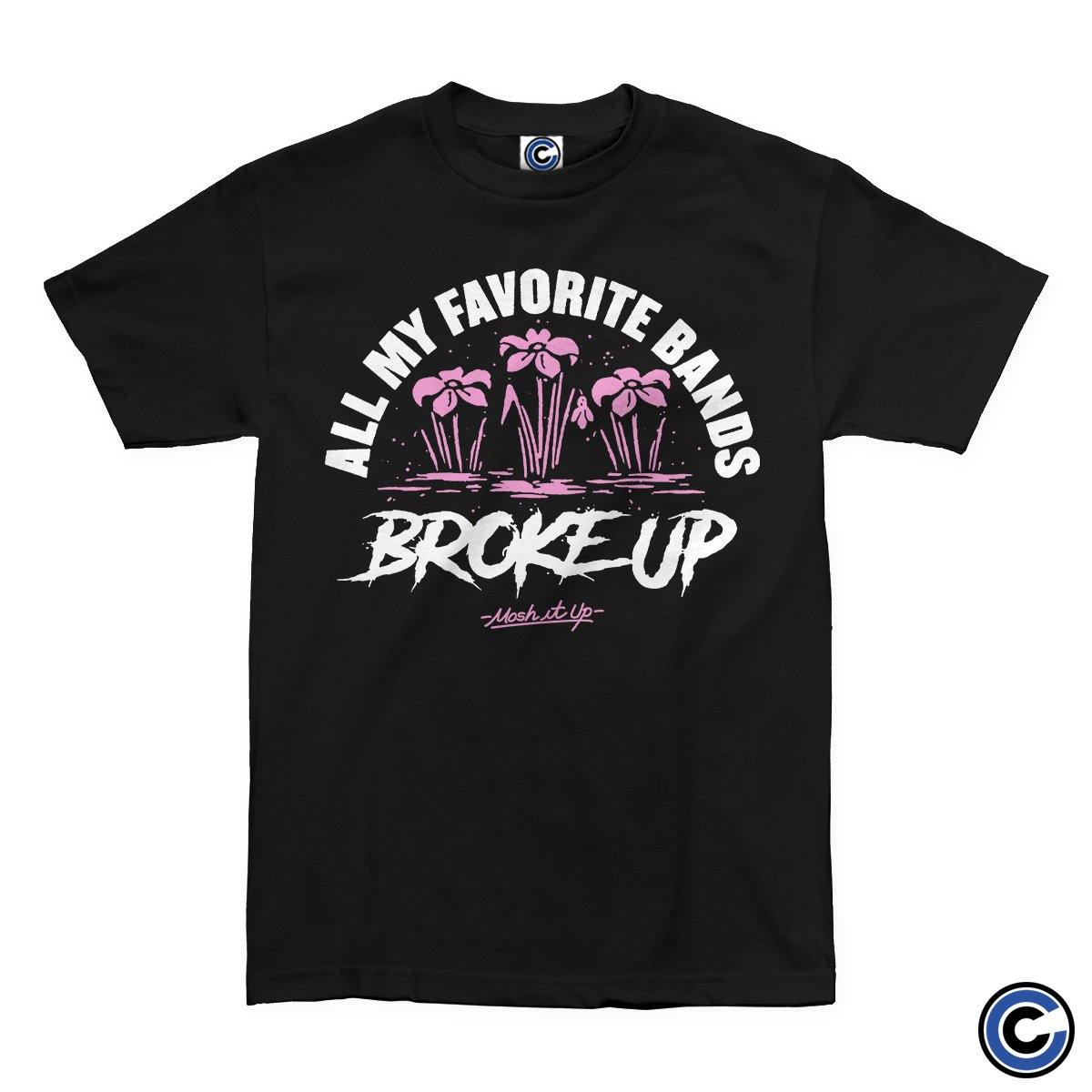 Buy – Mosh It Up "Broke Up" Shirt – Band & Music Merch – Cold Cuts Merch