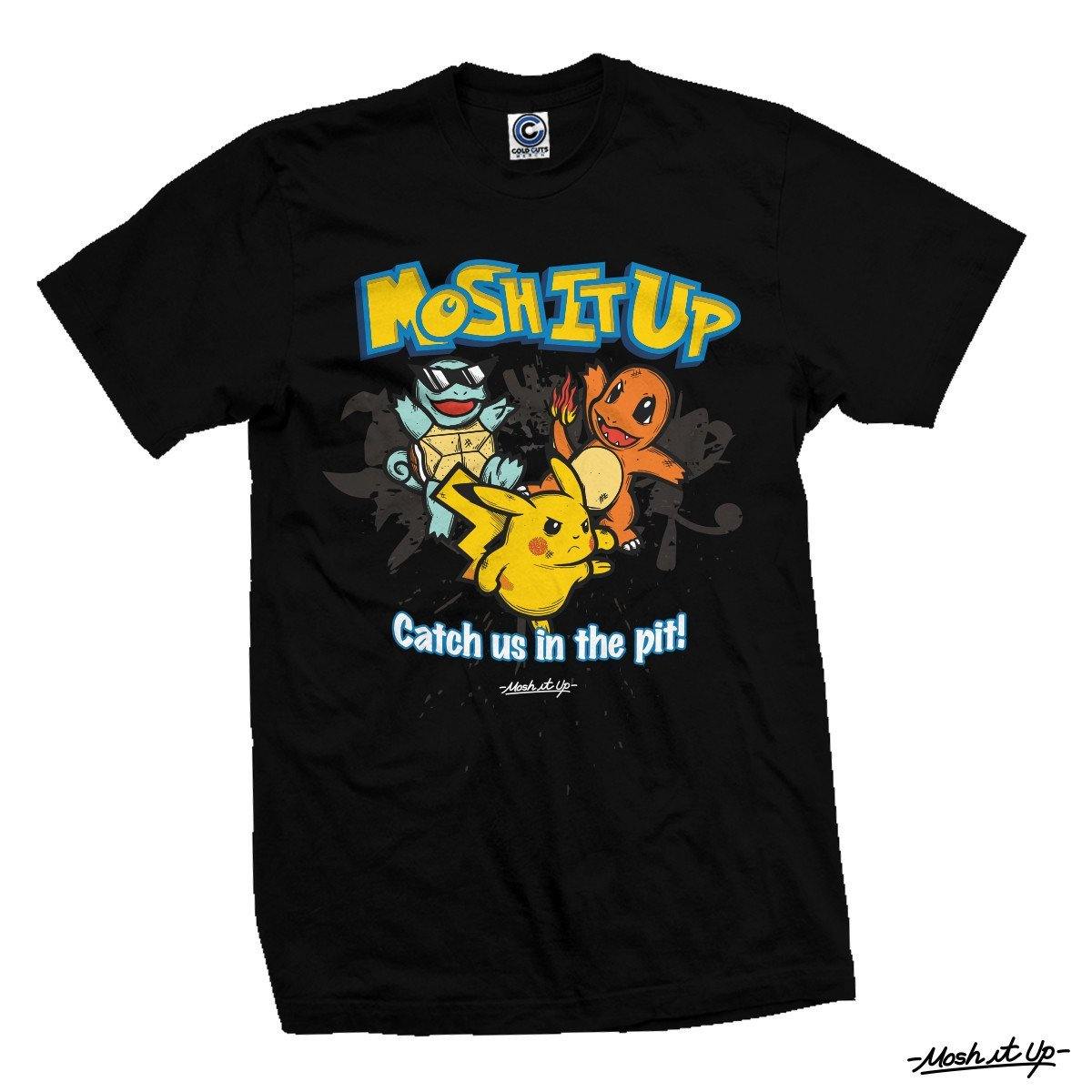 Buy – Mosh It Up "Pokémosh" Shirt – Band & Music Merch – Cold Cuts Merch