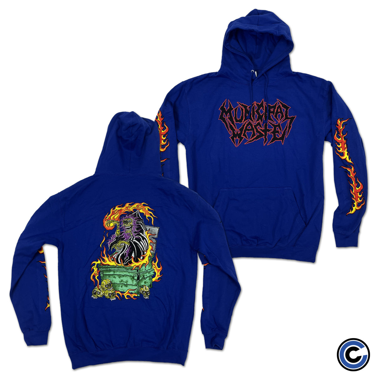 Municipal Waste "Dumpster Fire" Hoodie