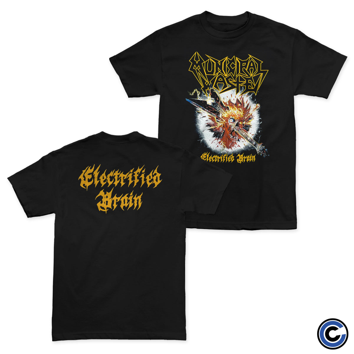 Municipal Waste "Electrified Brain" Shirt