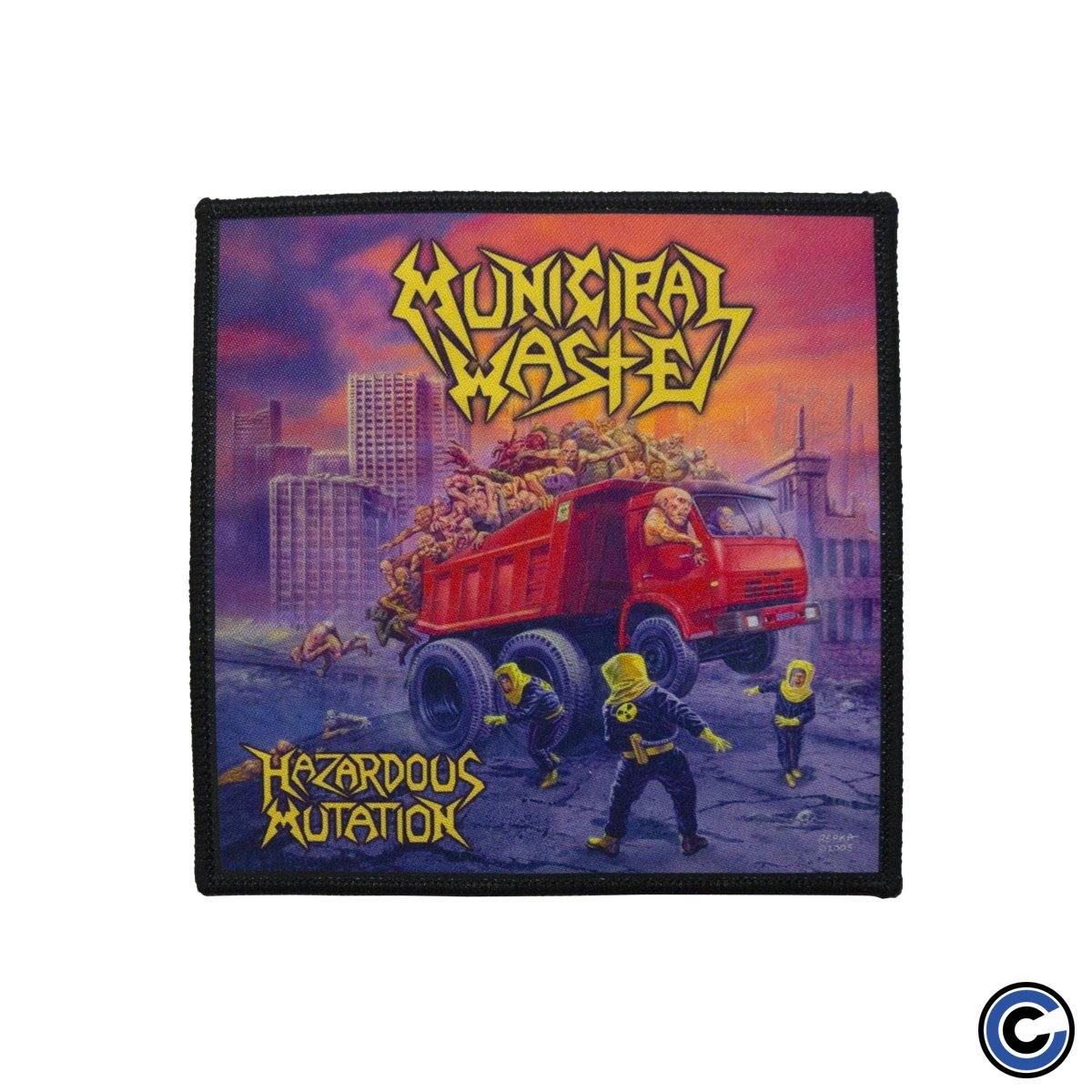 Buy – Municipal Waste "Hazardous Mutation" Patch – Band & Music Merch – Cold Cuts Merch
