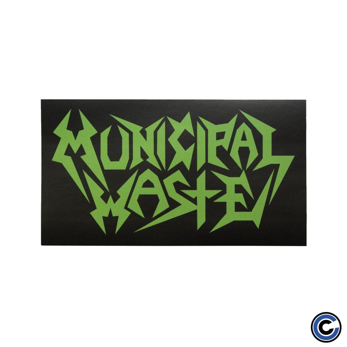 Buy – Municipal Waste "Logo" Sticker – Band & Music Merch – Cold Cuts Merch