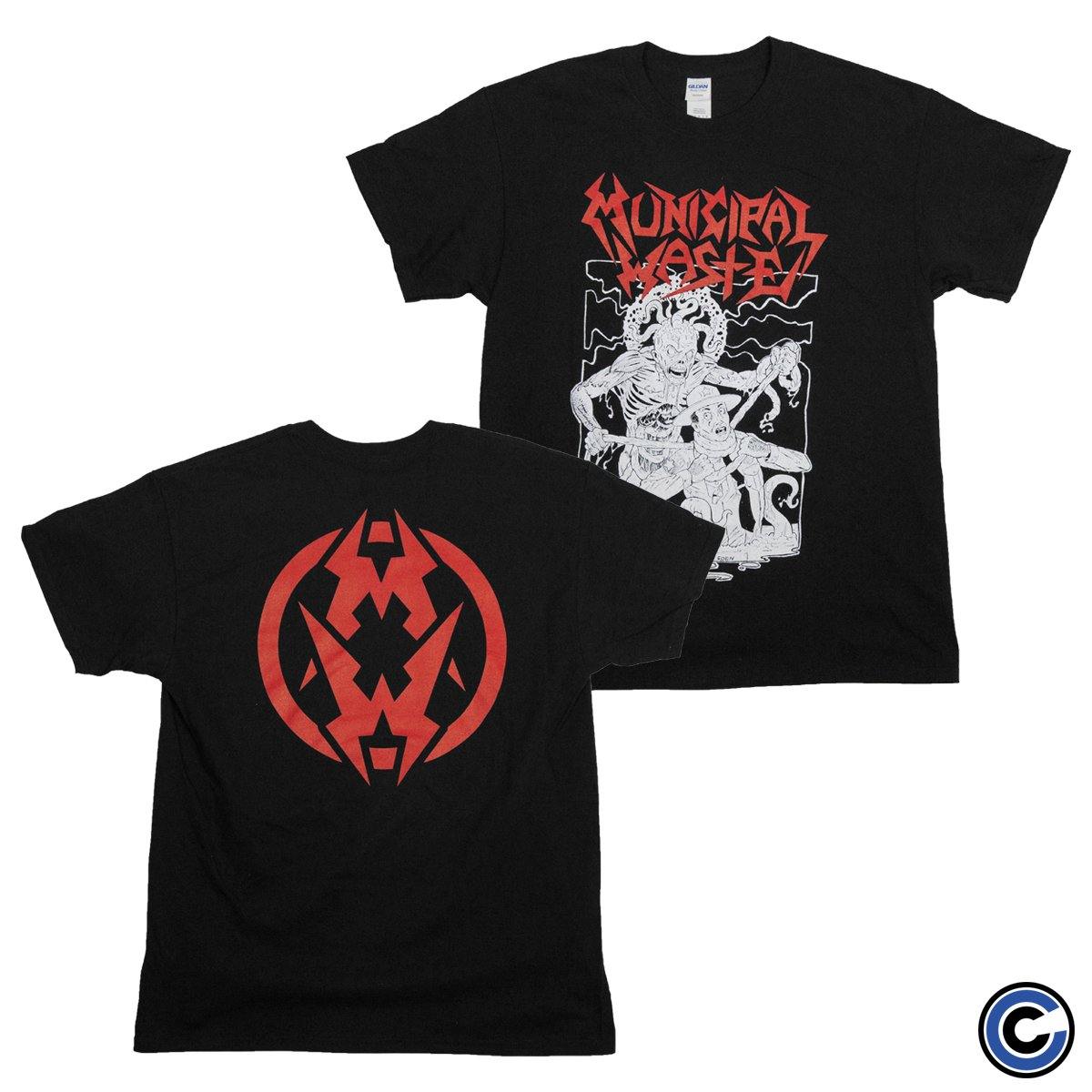 Buy – Municipal Waste "Cop Strangle" Shirt – Band & Music Merch – Cold Cuts Merch