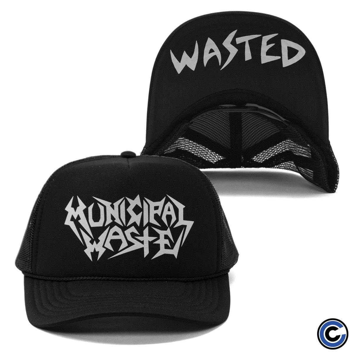 Buy – Municipal Waste "Wasted" Trucker Hat – Band & Music Merch – Cold Cuts Merch