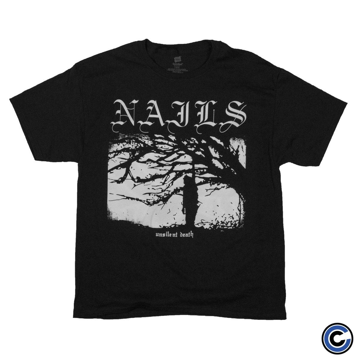 Buy – Nails "Unsilent Death" Shirt – Band & Music Merch – Cold Cuts Merch