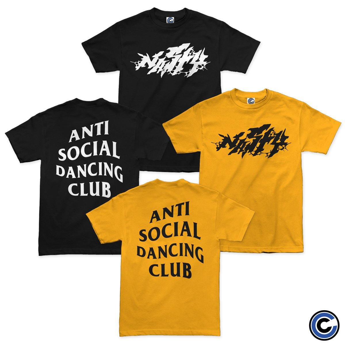 Buy – Nasty "Anti Social" Shirt – Band & Music Merch – Cold Cuts Merch