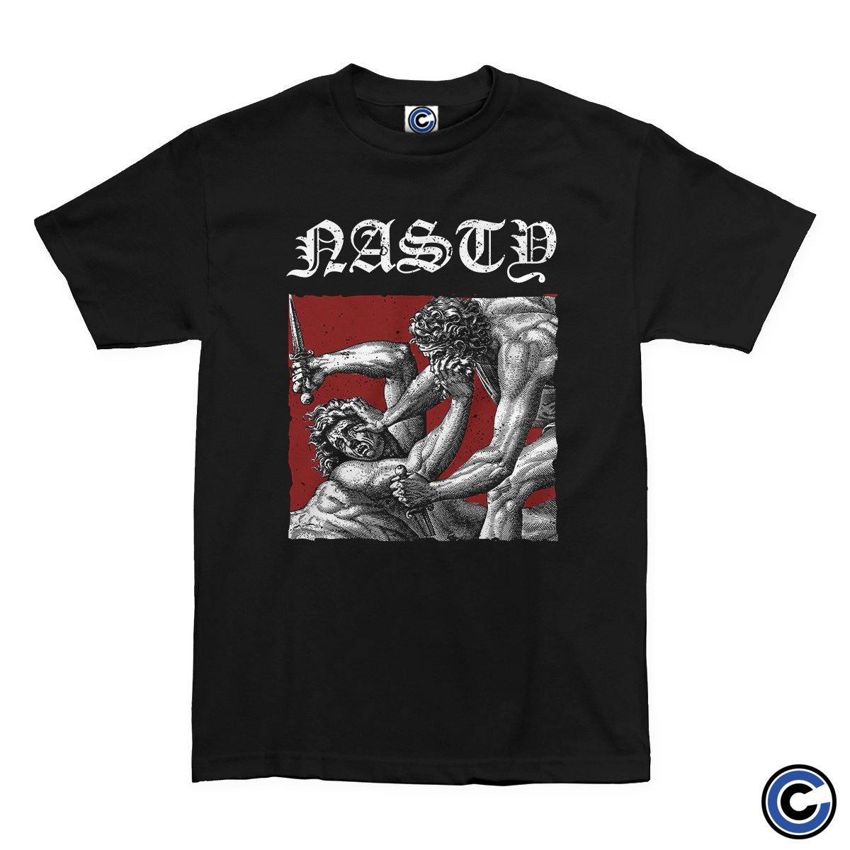 Buy – Nasty "Knife Fight" Shirt – Band & Music Merch – Cold Cuts Merch