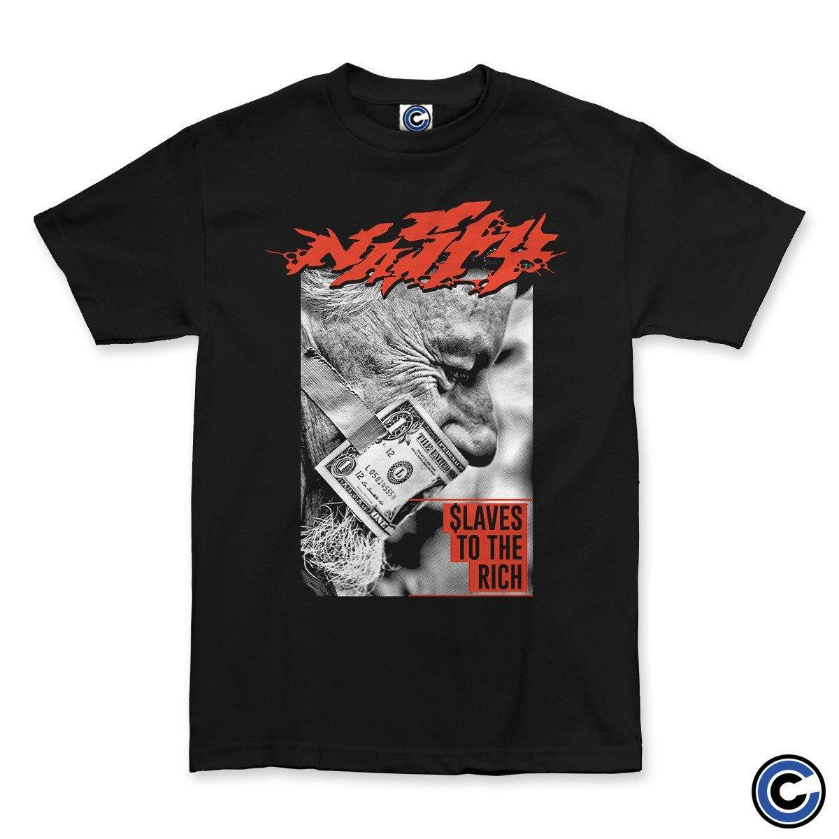Buy – Nasty "Slaves To The Rich" Shirt – Band & Music Merch – Cold Cuts Merch