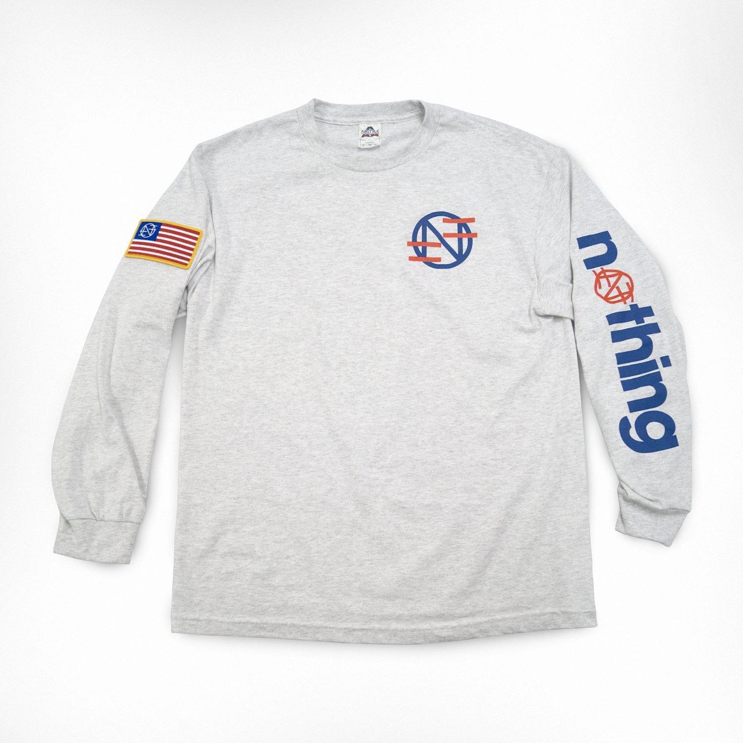Buy – Nothing "USA Patch" Long Sleeve – Band & Music Merch – Cold Cuts Merch