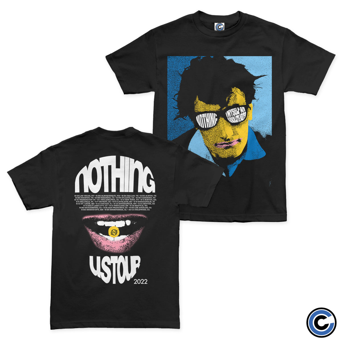Nothing "Black Grape/Artaud Tour 22 Shirt" Shirt