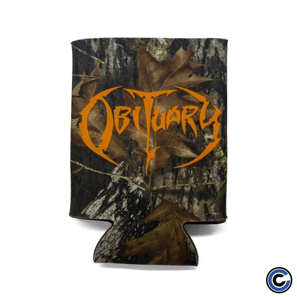 Buy – Obituary "Logo" Camo Koozie – Band & Music Merch – Cold Cuts Merch