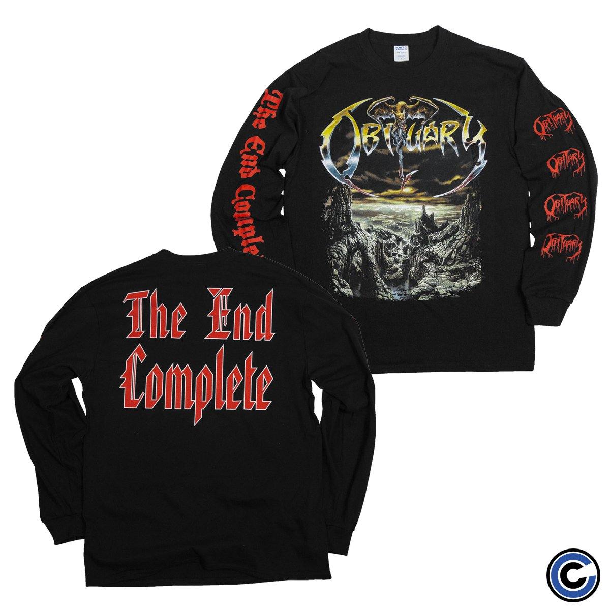 Buy – Obituary "The End Complete" Long Sleeve – Band & Music Merch – Cold Cuts Merch