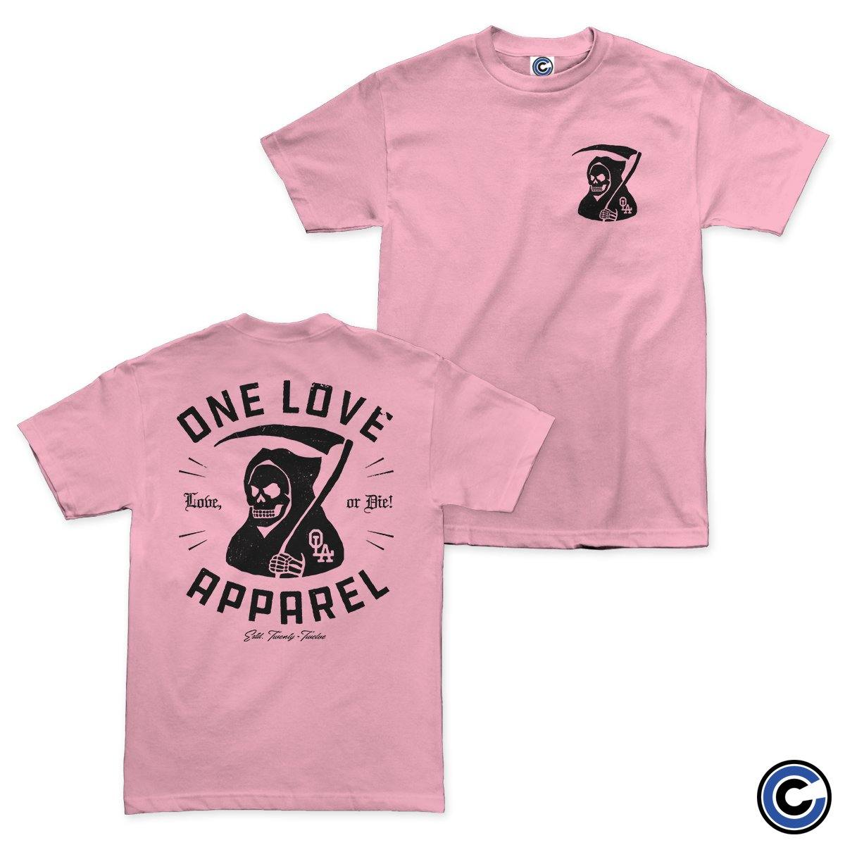 Buy – One Love Apparel "Love or Reaper" Shirt – Band & Music Merch – Cold Cuts Merch