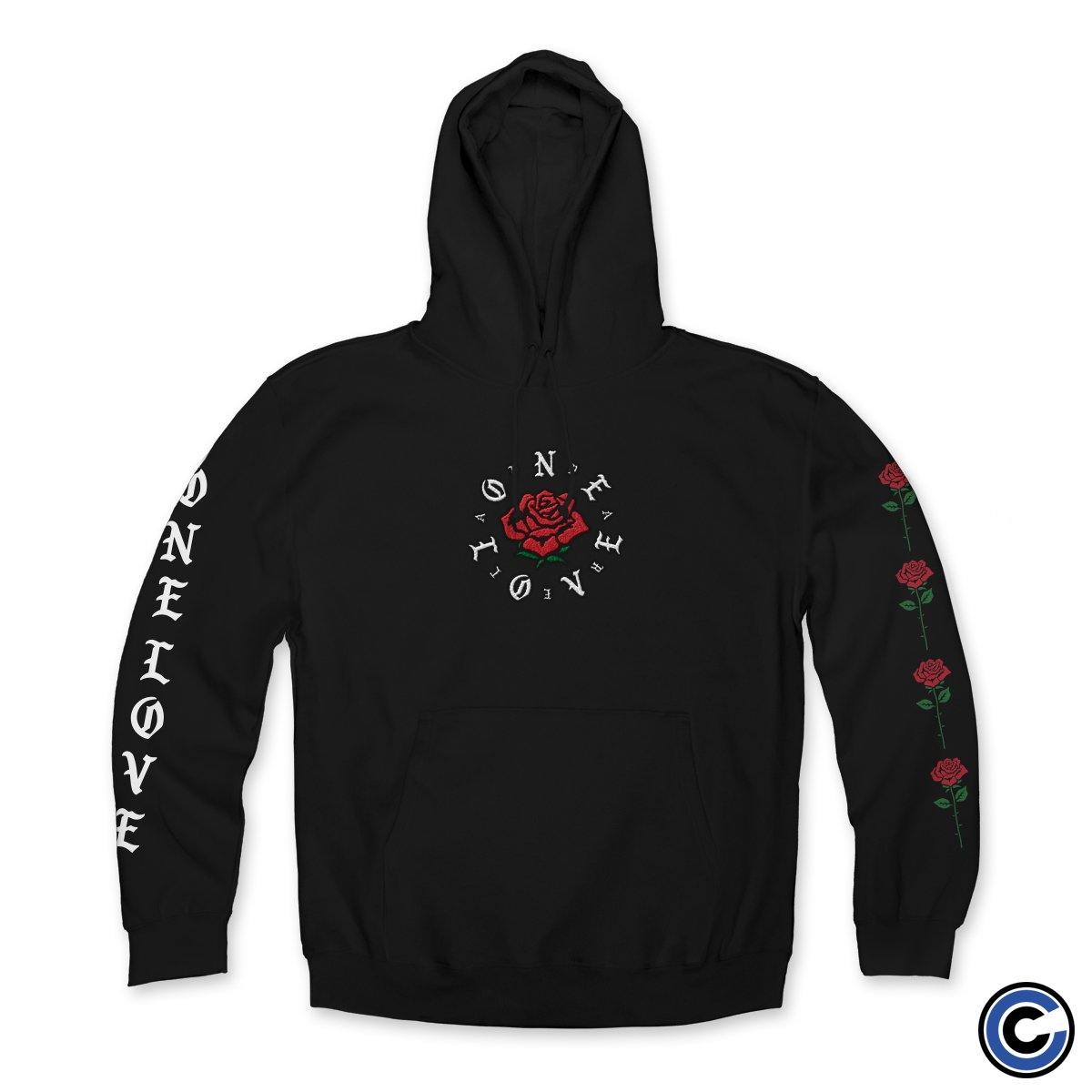 Buy – One Love Apparel "One Rose" Hoodie – Band & Music Merch – Cold Cuts Merch