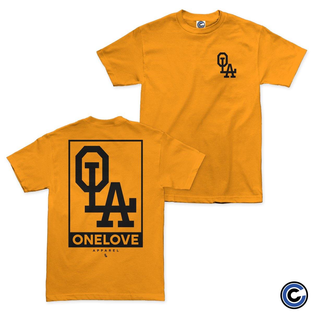 Buy – One Love Apparel "Square Dodger" Shirt – Band & Music Merch – Cold Cuts Merch