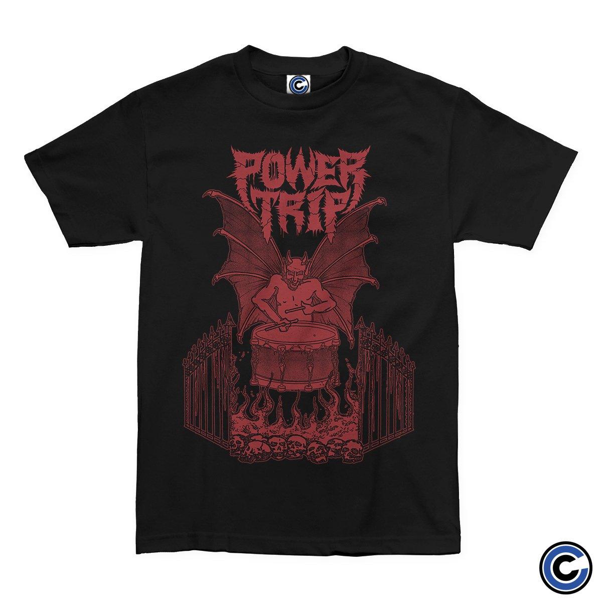 Buy – Power Trip "Demon Drum" Shirt – Band & Music Merch – Cold Cuts Merch