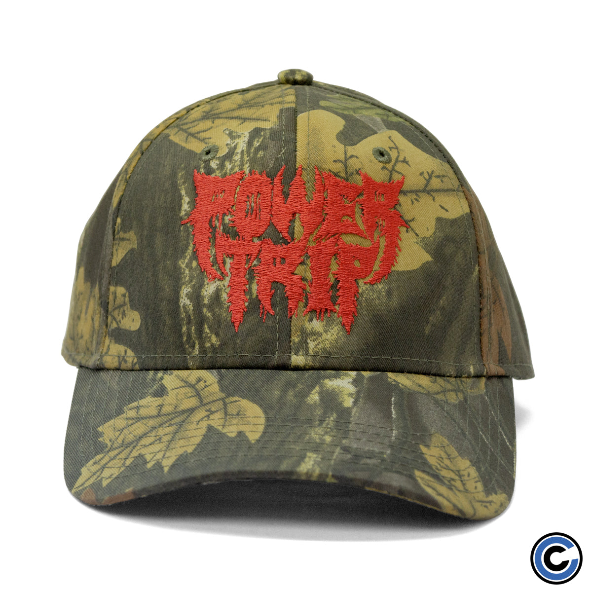 Power Trip "Spikey Logo Camo" Hat