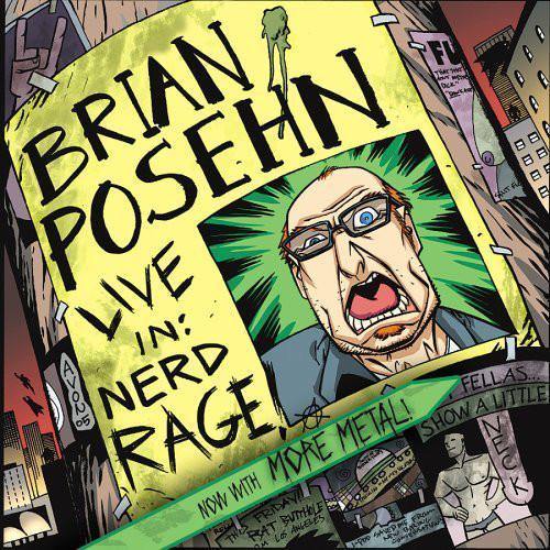 Buy – Brian Posehn "Live in: Nerd Rage" CD – Band & Music Merch – Cold Cuts Merch