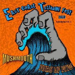 Buy – Mushmouth/Fury Of Five "East Coast Tsunami Fest 2010 Split Series" 7" – Band & Music Merch – Cold Cuts Merch