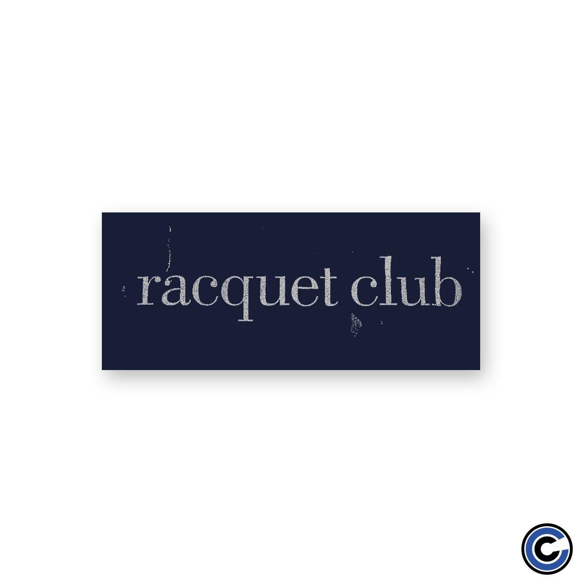 Buy – Racquet Club "Worn Logo" Sticker – Band & Music Merch – Cold Cuts Merch