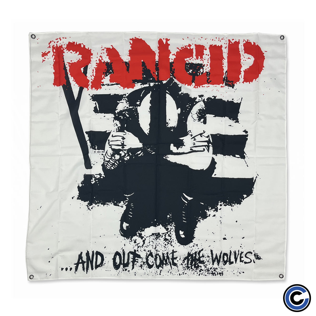 Rancid "And Out Come The Wolves" Flag