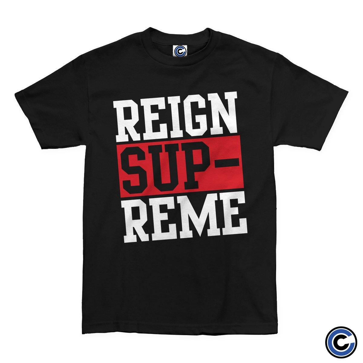 Buy – Reign Supreme "Slant Logo" Shirt – Band & Music Merch – Cold Cuts Merch