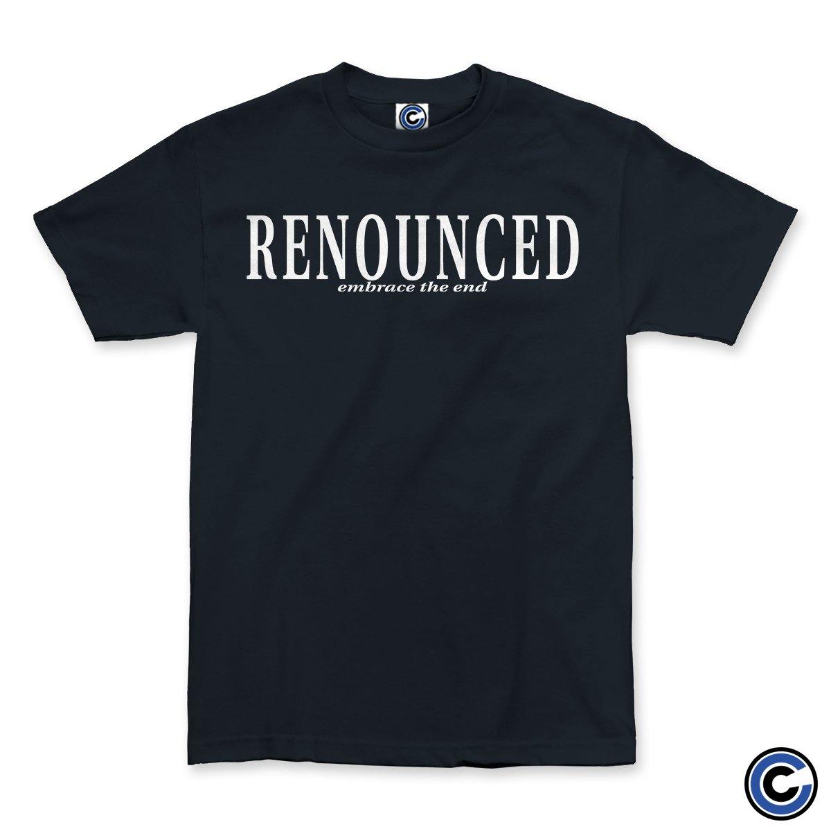Buy – Renounced "Embrace The End" Shirt – Band & Music Merch – Cold Cuts Merch