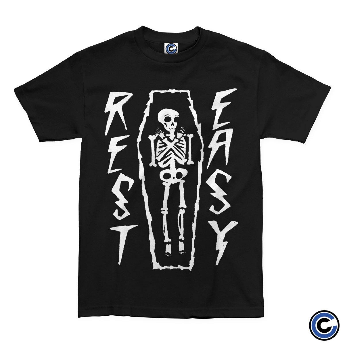 Buy – Rest Easy "Skeleton" Shirt – Band & Music Merch – Cold Cuts Merch
