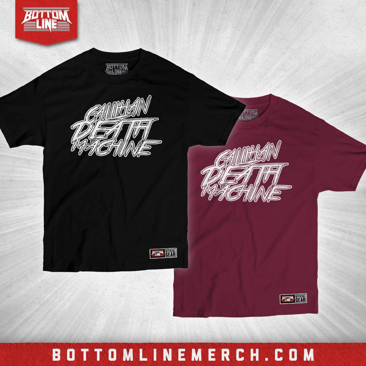 Buy Now – Sami Callihan "Callihan Death Machine" Shirt – Wrestler & Wrestling Merch – Bottom Line