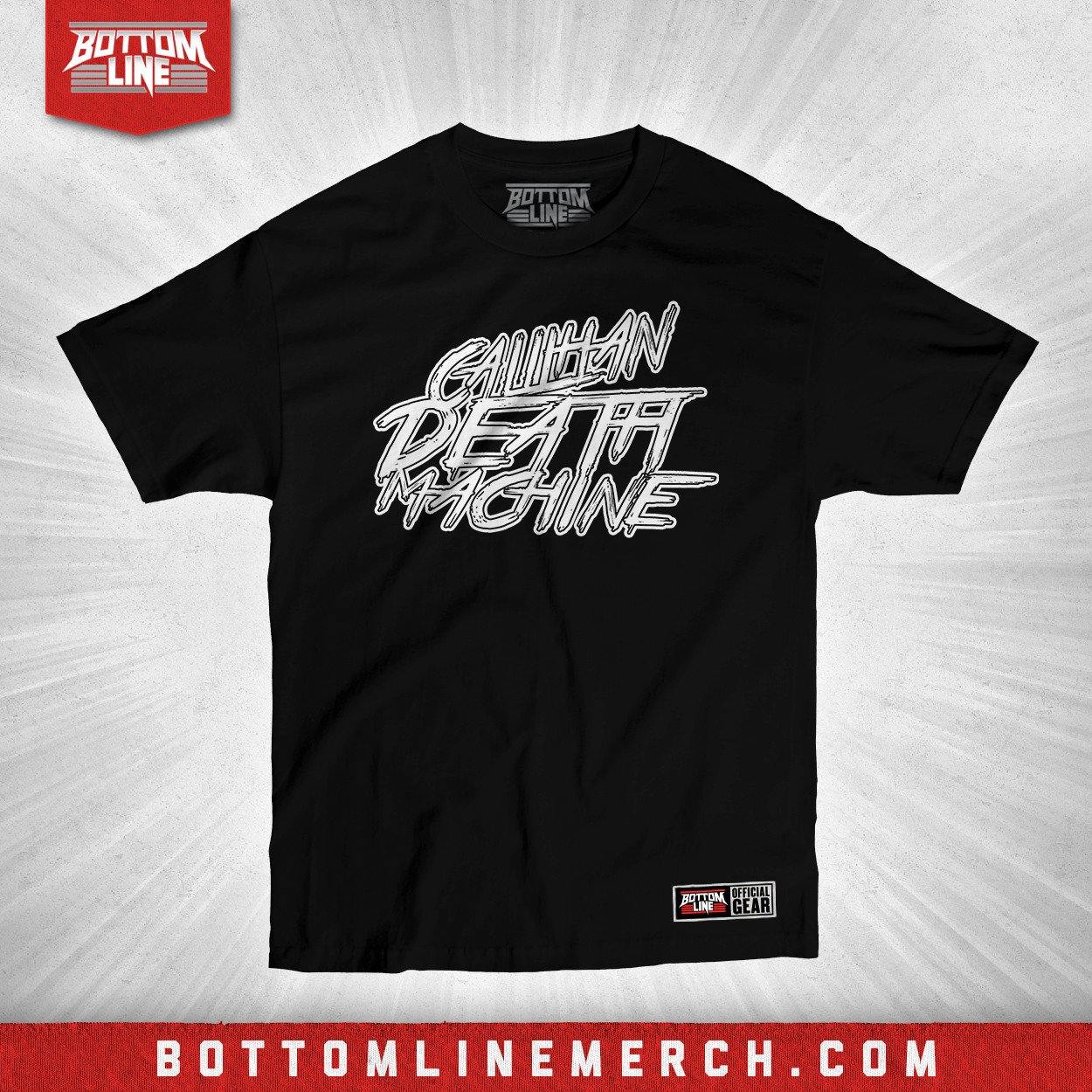 Buy Now – Sami Callihan "Callihan Death Machine" Shirt – Wrestler & Wrestling Merch – Bottom Line