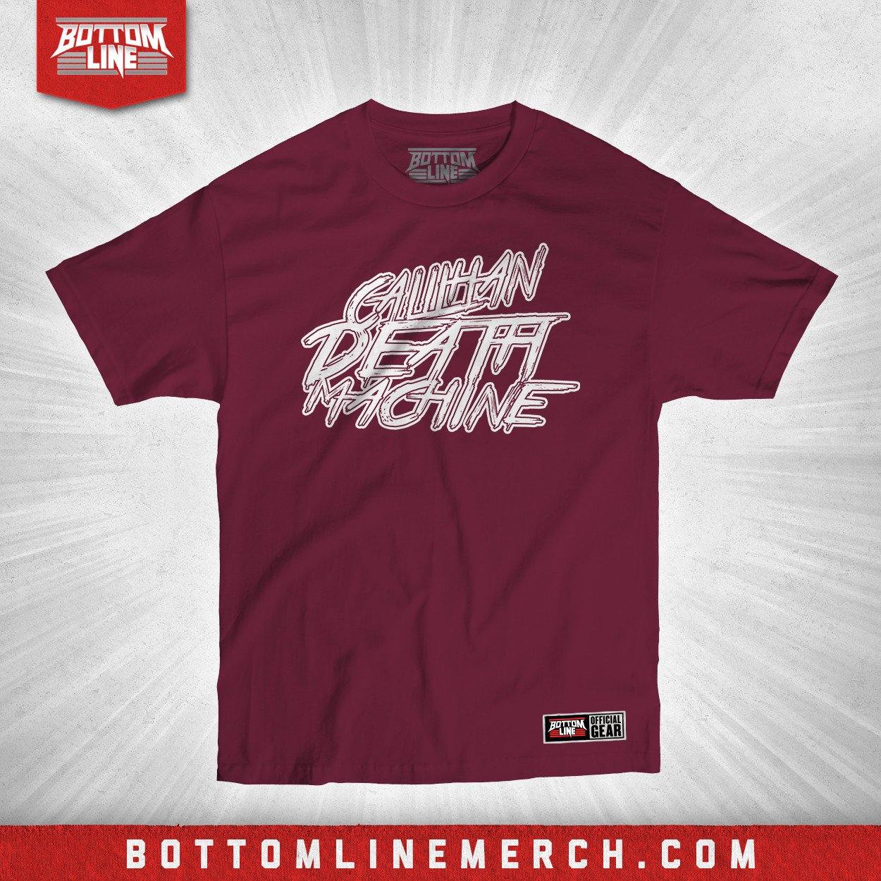 Buy Now – Sami Callihan "Callihan Death Machine" Shirt – Wrestler & Wrestling Merch – Bottom Line